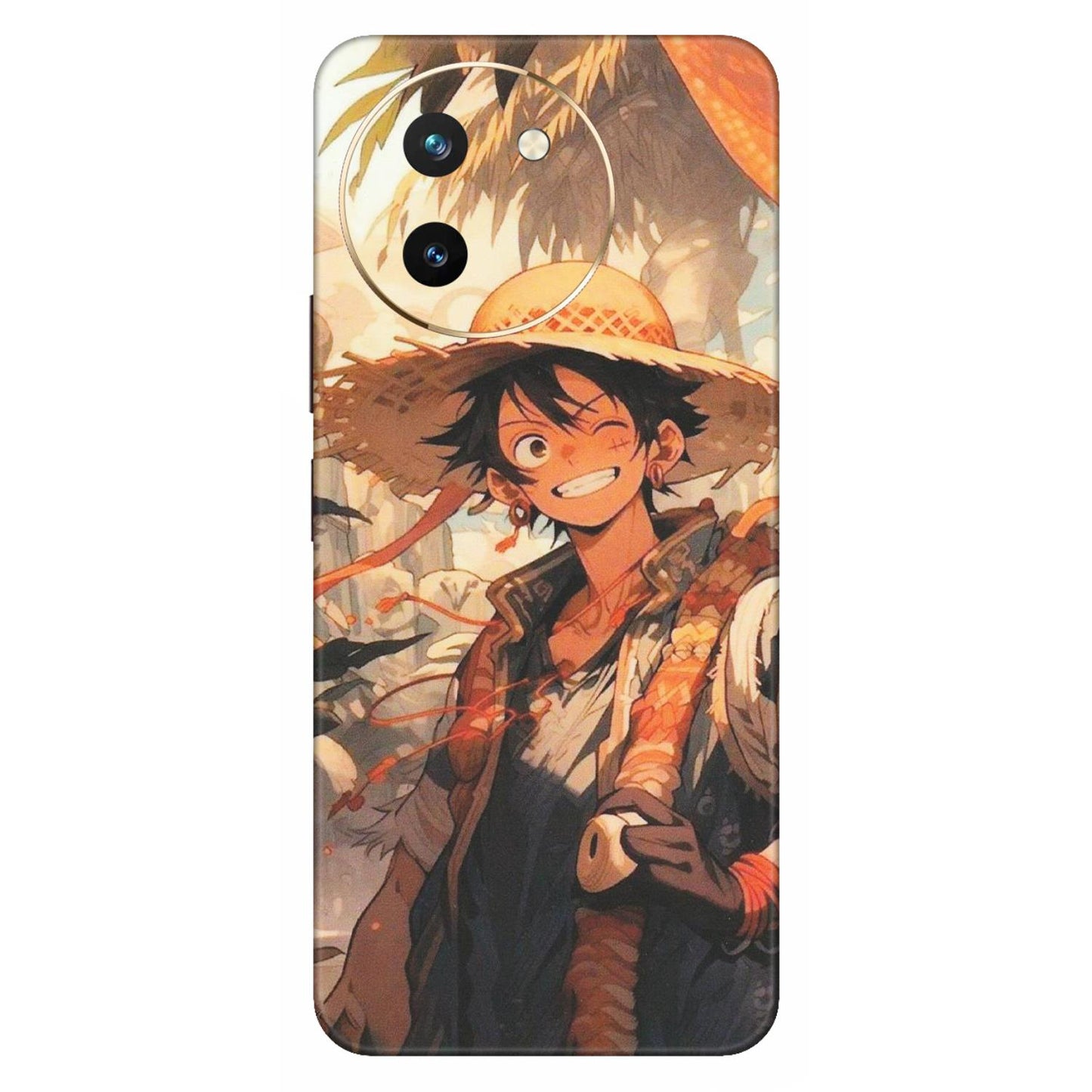 VIVO Z/V/X/T/U/S Series Phone Skins (All Models) - Anime Character Smile - Matte Finish (M-33) Vivo T3 X (5G)