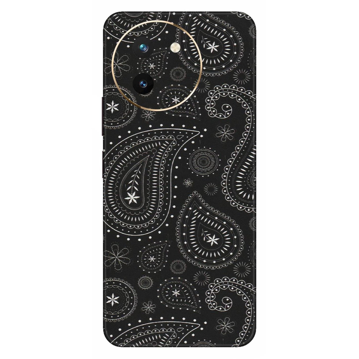 VIVO Z/V/X/T/U/S Series Phone Skins (All Models) - Black Sober Kerry - Matte Finish (M-37) Vivo T3 X (5G)