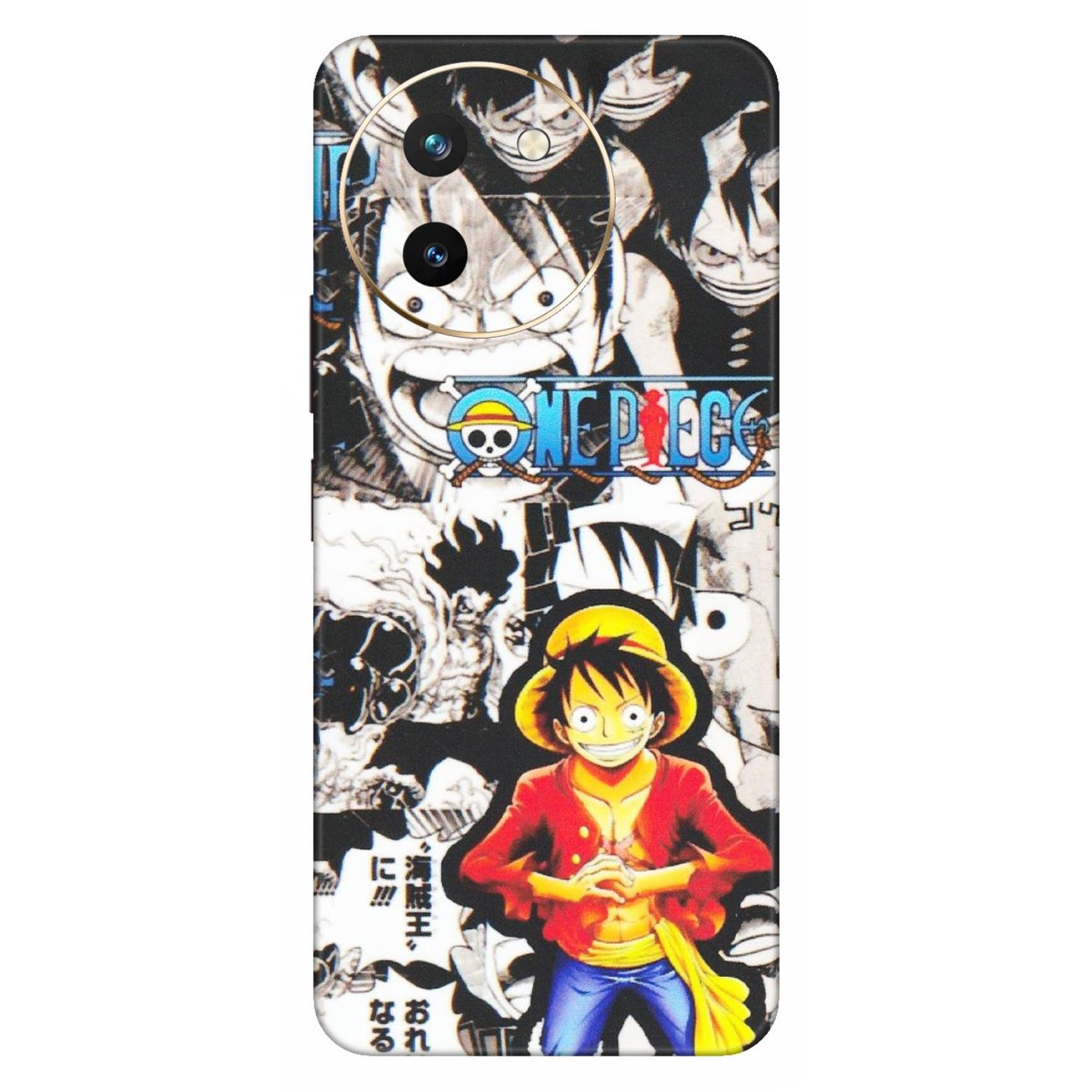 VIVO Z/V/X/T/U/S Series Phone Skins (All Models) - One Piece B&W - Matte Finish (M-63) Vivo T3 X (5G)