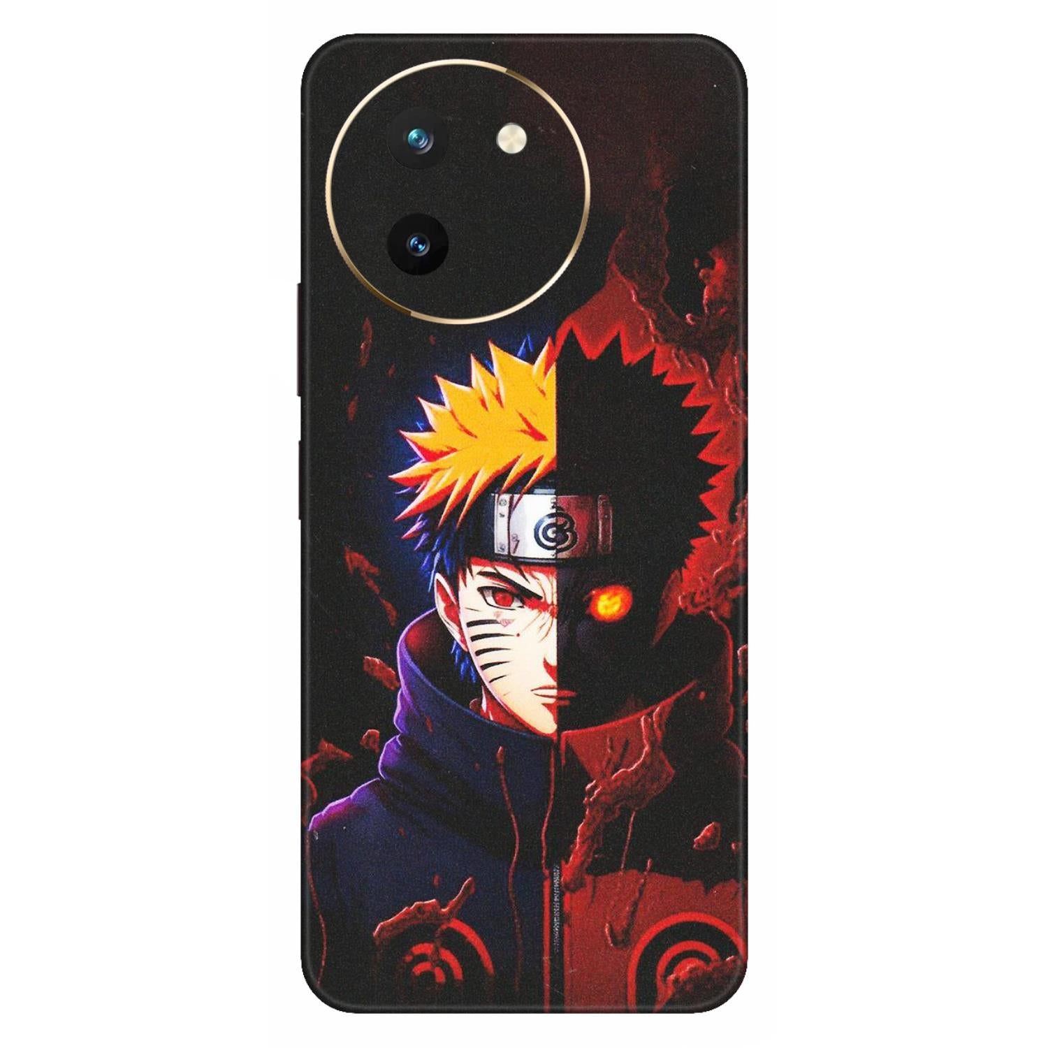 VIVO Z/V/X/T/U/S Series Phone Skins (All Models) - Naruto X Evil - Matte Finish (M-70) Vivo T3 X (5G)