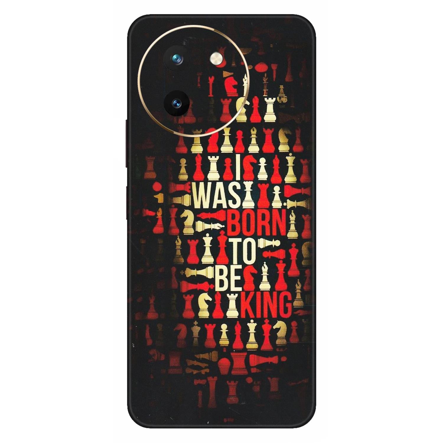 VIVO Z/V/X/T/U/S Series Phone Skins (All Models) - Born To Be King - Matte Finish (M-73) Vivo T3 X (5G)
