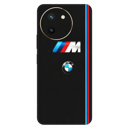 VIVO Z/V/X/T/U/S Series Phone Skins (All Models) - Styling With Black BMW - Matte Finish (M-74) Vivo T3 X (5G)