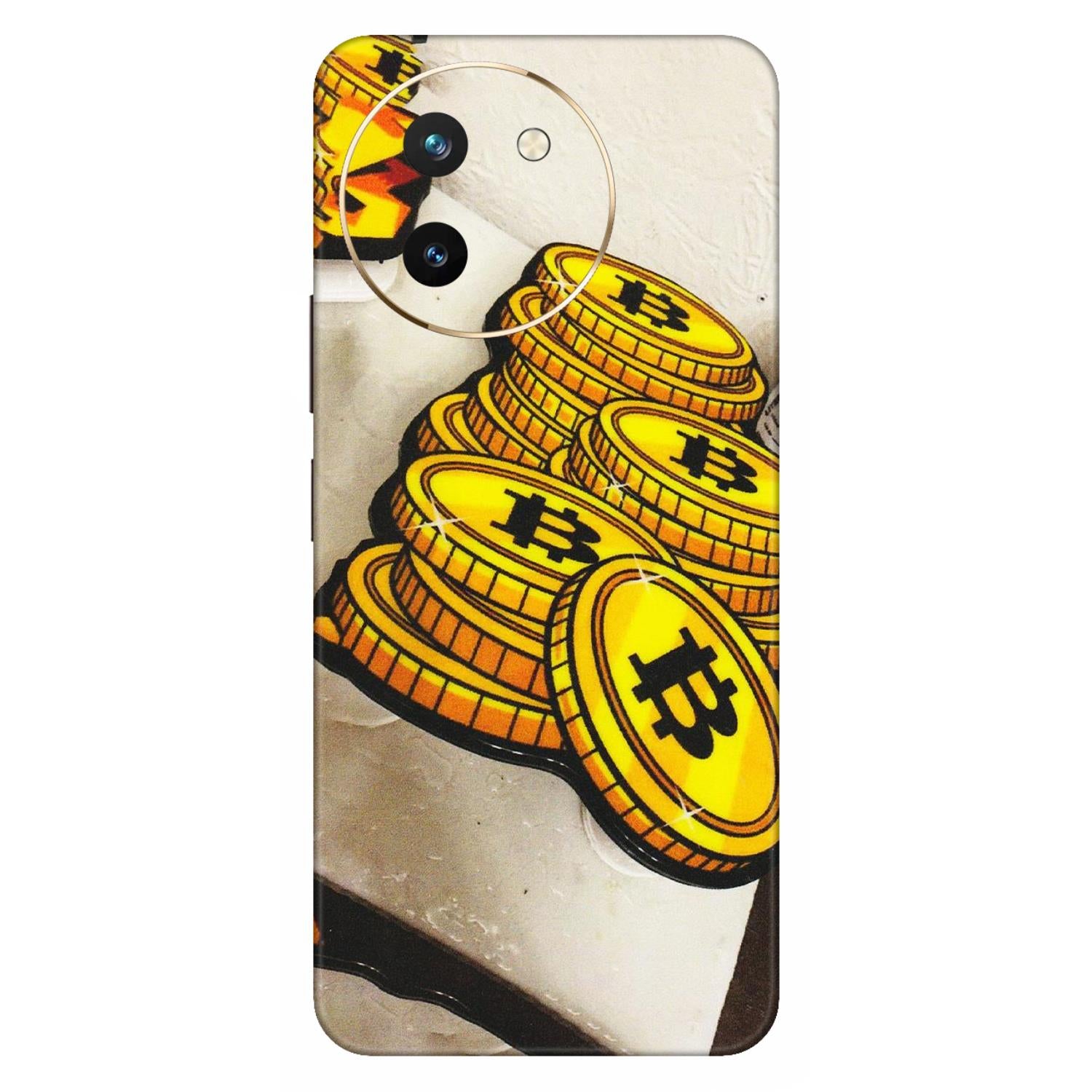 VIVO Z/V/X/T/U/S Series Phone Skins (All Models) - Billionaire Bitcoin Collection - Matte Finish (M-92) Vivo T3 X (5G)