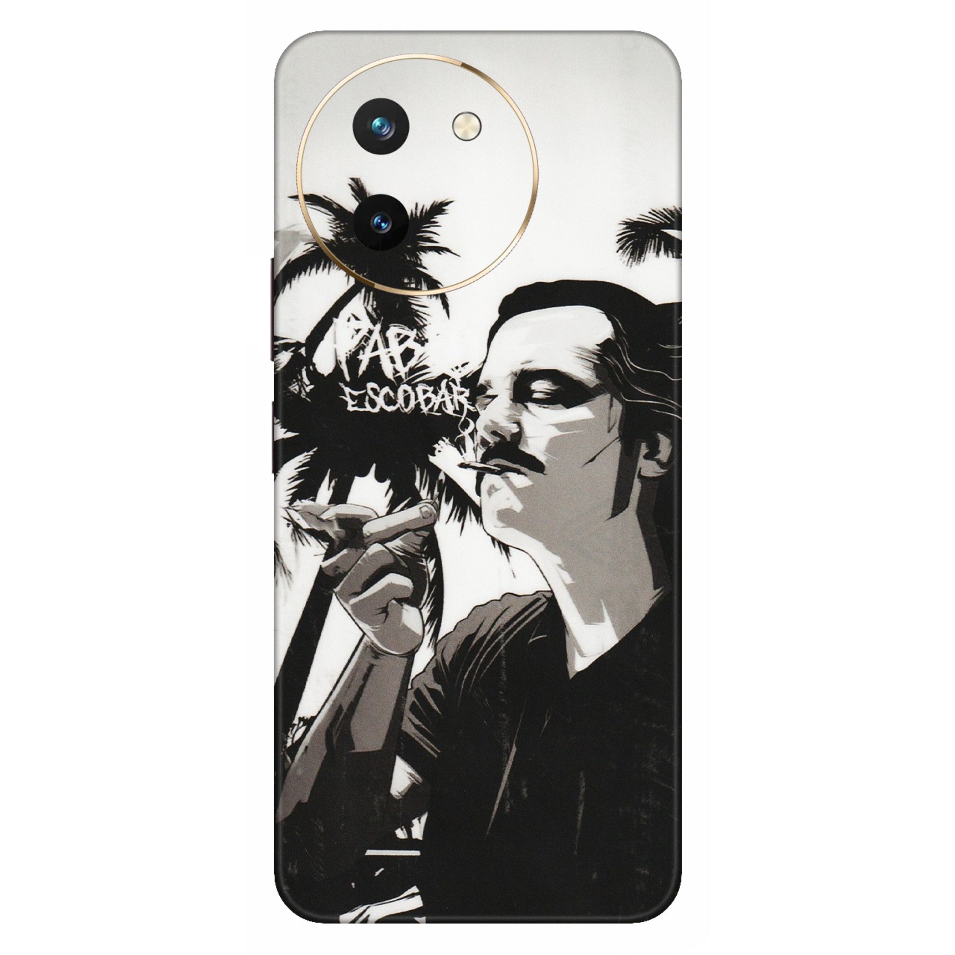 VIVO Z/V/X/T/U/S Series Phone Skins (All Models) - Pab Escobar - Transparent Finish (T-05) Vivo T3 X (5G)