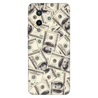 VIVO Z/V/X/T/U/S Series Phone Skins (All Models) - Dollar Lover - Transparent Finish (T-17) Vivo T3 X (5G)