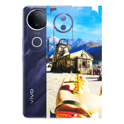 VIVO Z/V/X/T/U/S Series Phone Skins (All Models) - Beauty of Kedarnath - 3D Embossed Finish (L-108) Vivo T4R 5G