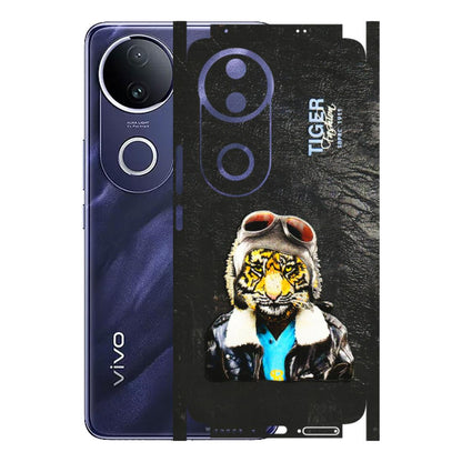 VIVO Z/V/X/T/U/S Series Phone Skins (All Models) - Rider Tiger - 3D Embossed Finish (L-113) Vivo T4R 5G