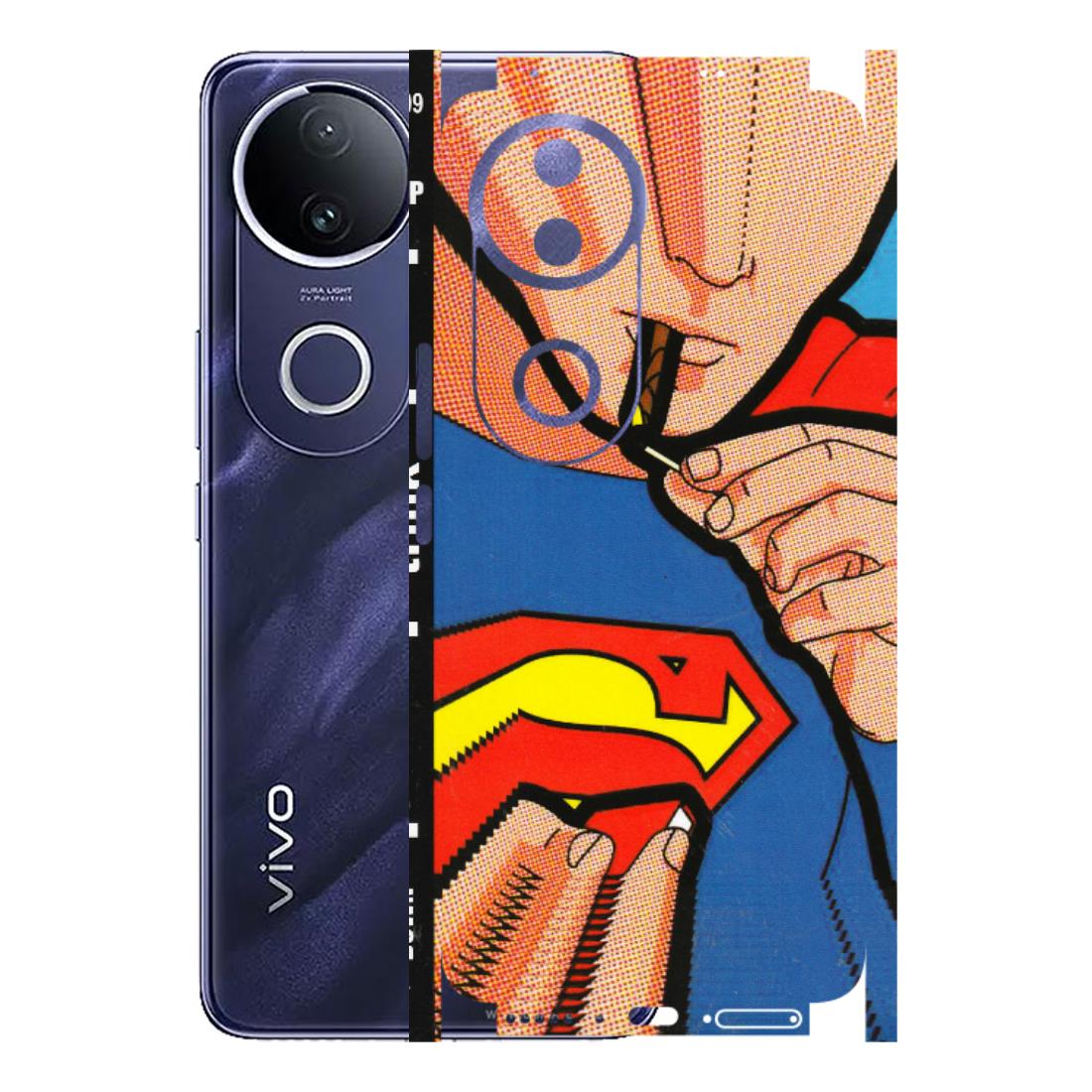 VIVO Z/V/X/T/U/S Series Phone Skins (All Models) - Superman Sutta - 3D Embossed Finish (L-130) Vivo T4R 5G