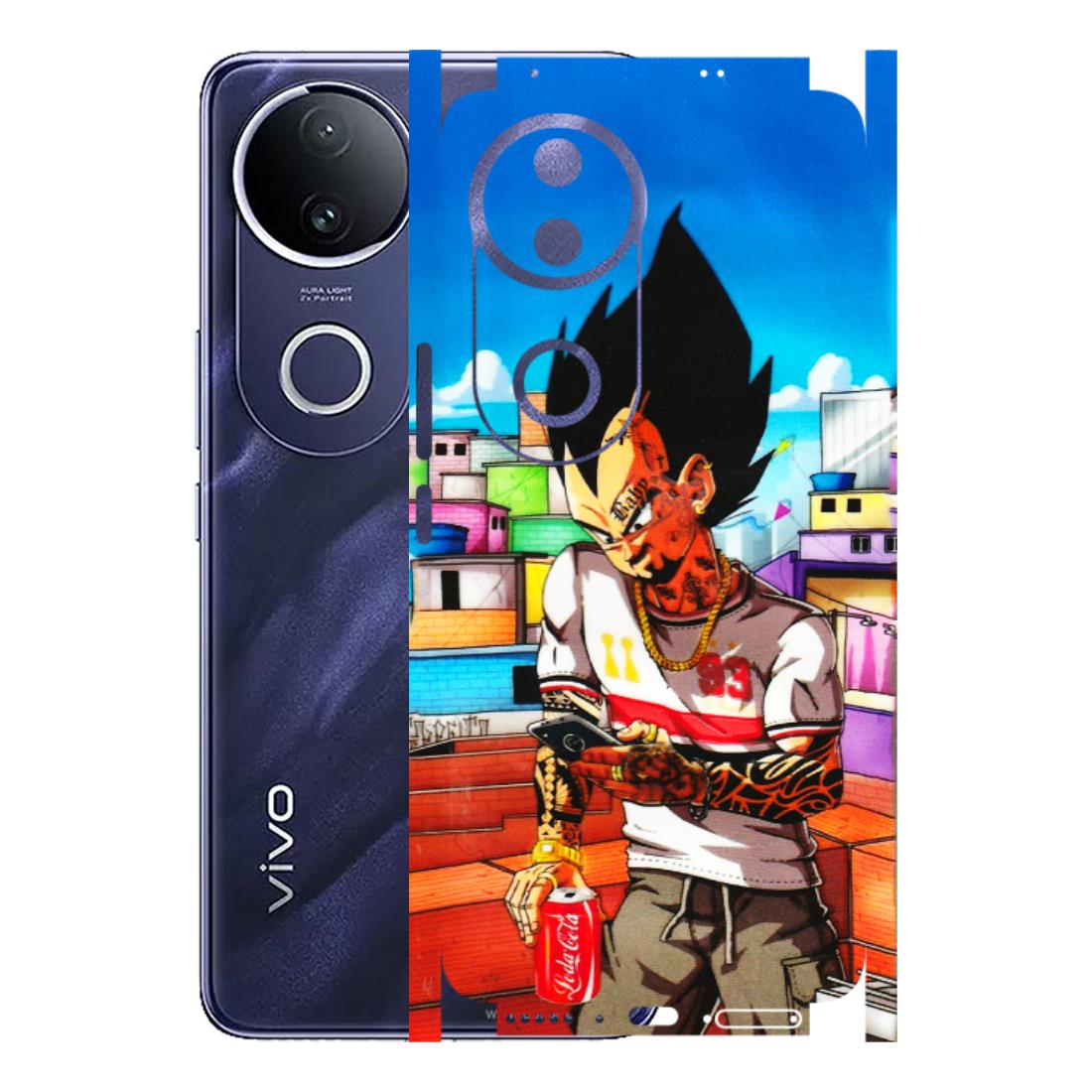 VIVO Z/V/X/T/U/S Series Phone Skins (All Models) - Vegeta - 3D Embossed Finish (L-136) Vivo T4R 5G