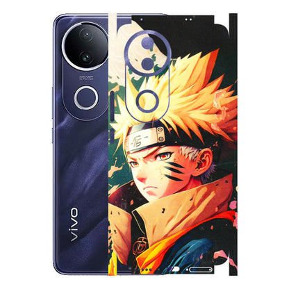 VIVO Z/V/X/T/U/S Series Phone Skins (All Models) - New Naruto - 3D Embossed Finish (L-148) Vivo T4R 5G