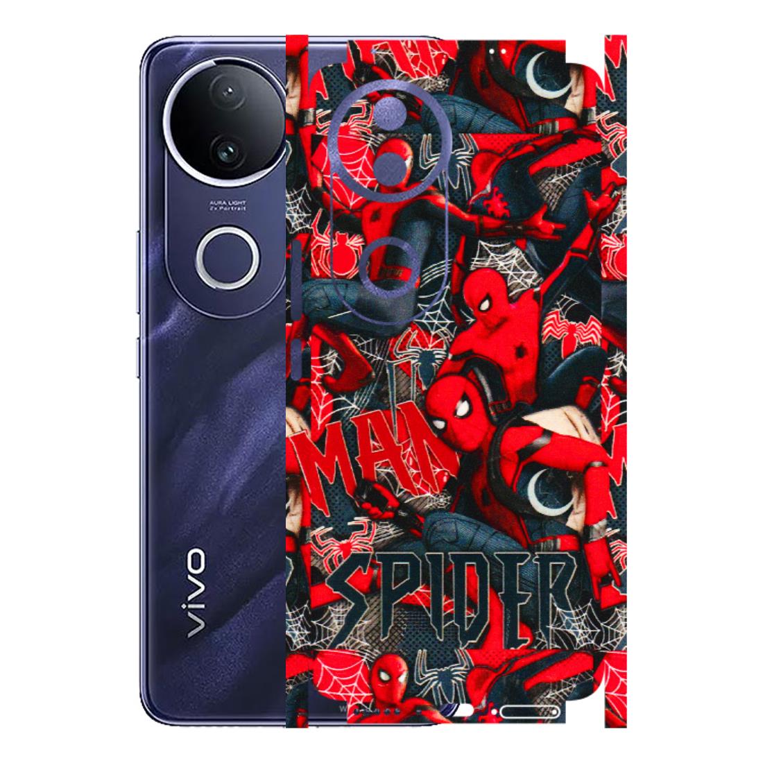 VIVO Z/V/X/T/U/S Series Phone Skins (All Models) - SpiderMan Cool - 3D Embossed Finish (L-188) Vivo T4R 5G