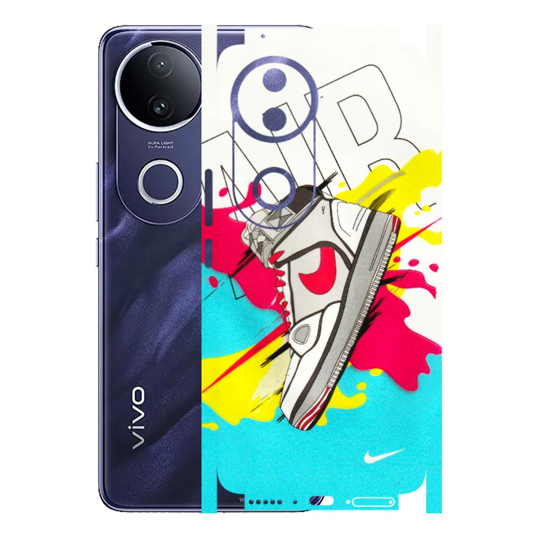 VIVO Z/V/X/T/U/S Series Phone Skins (All Models) - Sneaker - 3D Embossed Finish (L-207) Vivo T4R 5G