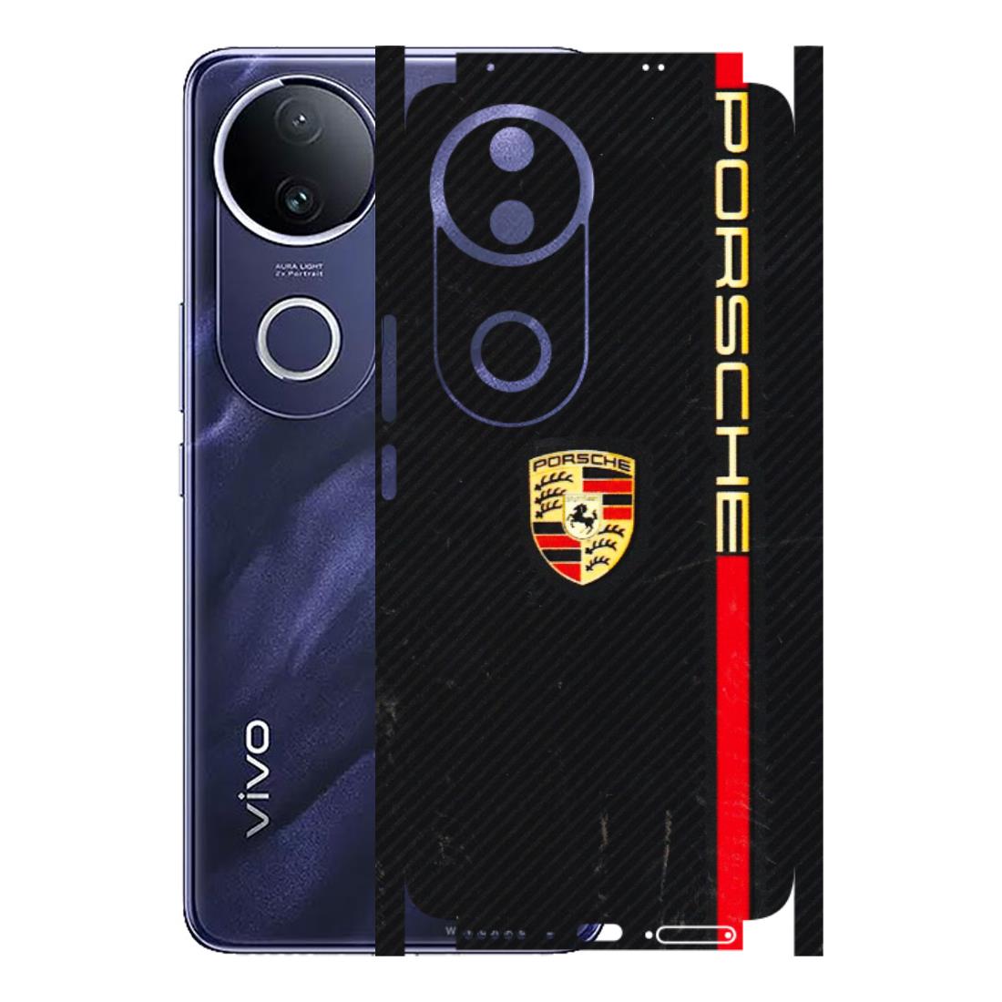 VIVO Z/V/X/T/U/S Series Phone Skins (All Models) - Premium Porsche - 3D Embossed Finish (L-225) Vivo T4R 5G