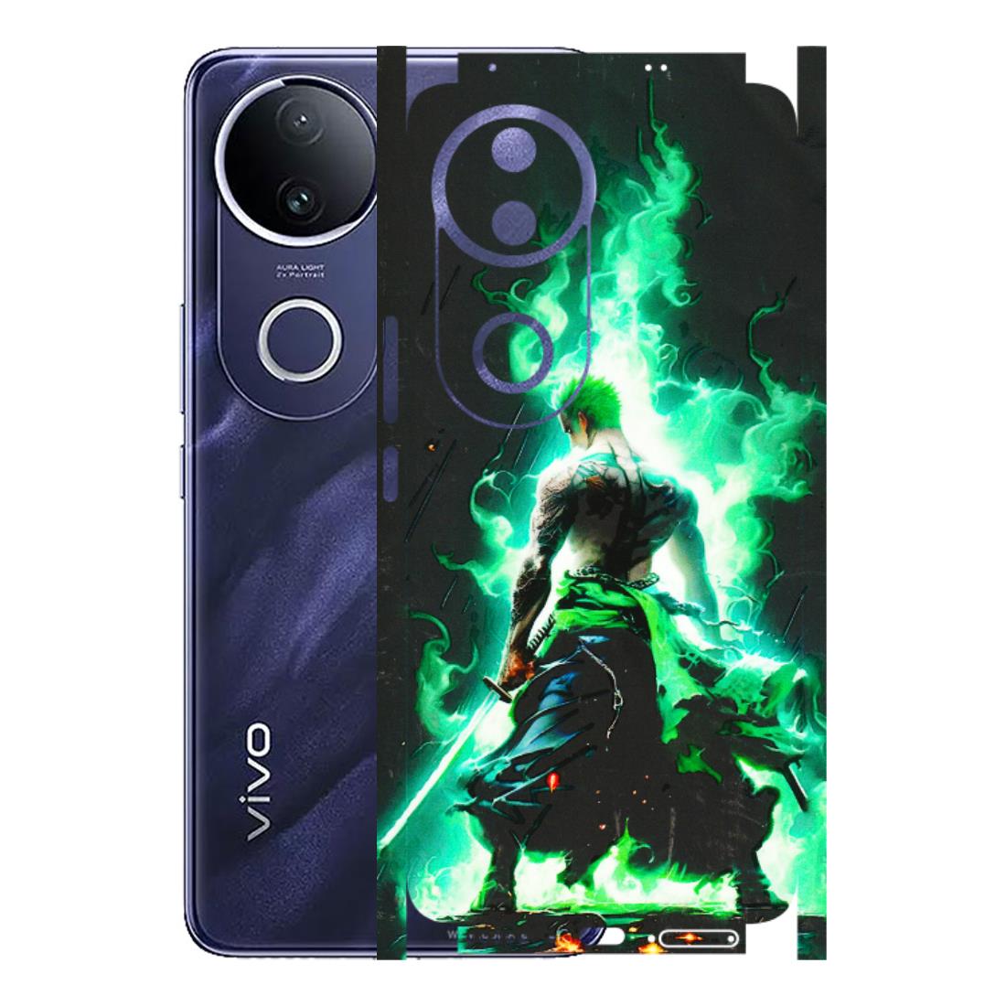 VIVO Z/V/X/T/U/S Series Phone Skins (All Models) - Zoro Sword - 3D Embossed Finish (L-241) Vivo T4R 5G