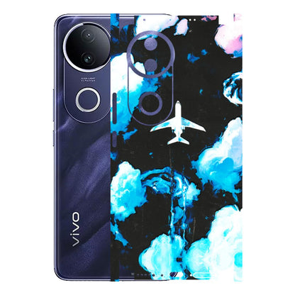 VIVO Z/V/X/T/U/S Series Phone Skins (All Models) - Travel In Airline - 3D Embossed Finish (L-264) Vivo T4R 5G