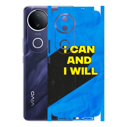 VIVO Z/V/X/T/U/S Series Phone Skins (All Models) - I Can And I Will - 3D Embossed Finish (L-281) Vivo T4R 5G