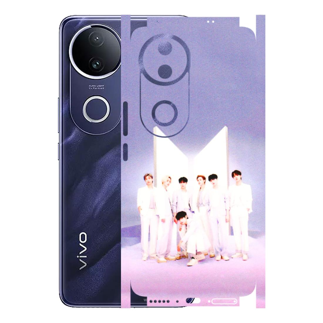 VIVO Z/V/X/T/U/S Series Phone Skins (All Models) - BTS - 3D Embossed Finish (L-94) Vivo T4R 5G