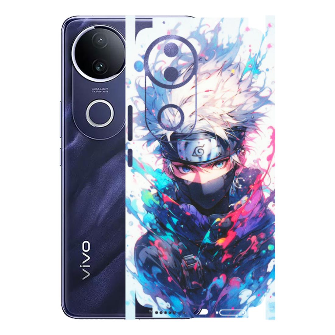 VIVO Z/V/X/T/U/S Series Phone Skins (All Models) - Naruto Face Mask - Matte Finish (M-03) Vivo T4R 5G