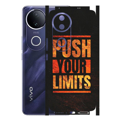 VIVO Z/V/X/T/U/S Series Phone Skins (All Models) - Push Your Limits - Matte Finish (M-118) Vivo T4R 5G