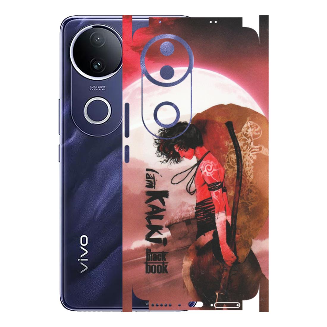 VIVO Z/V/X/T/U/S Series Phone Skins (All Models) - The Black Book Kalia Anime - Matte Finish (M-129) Vivo T4R 5G