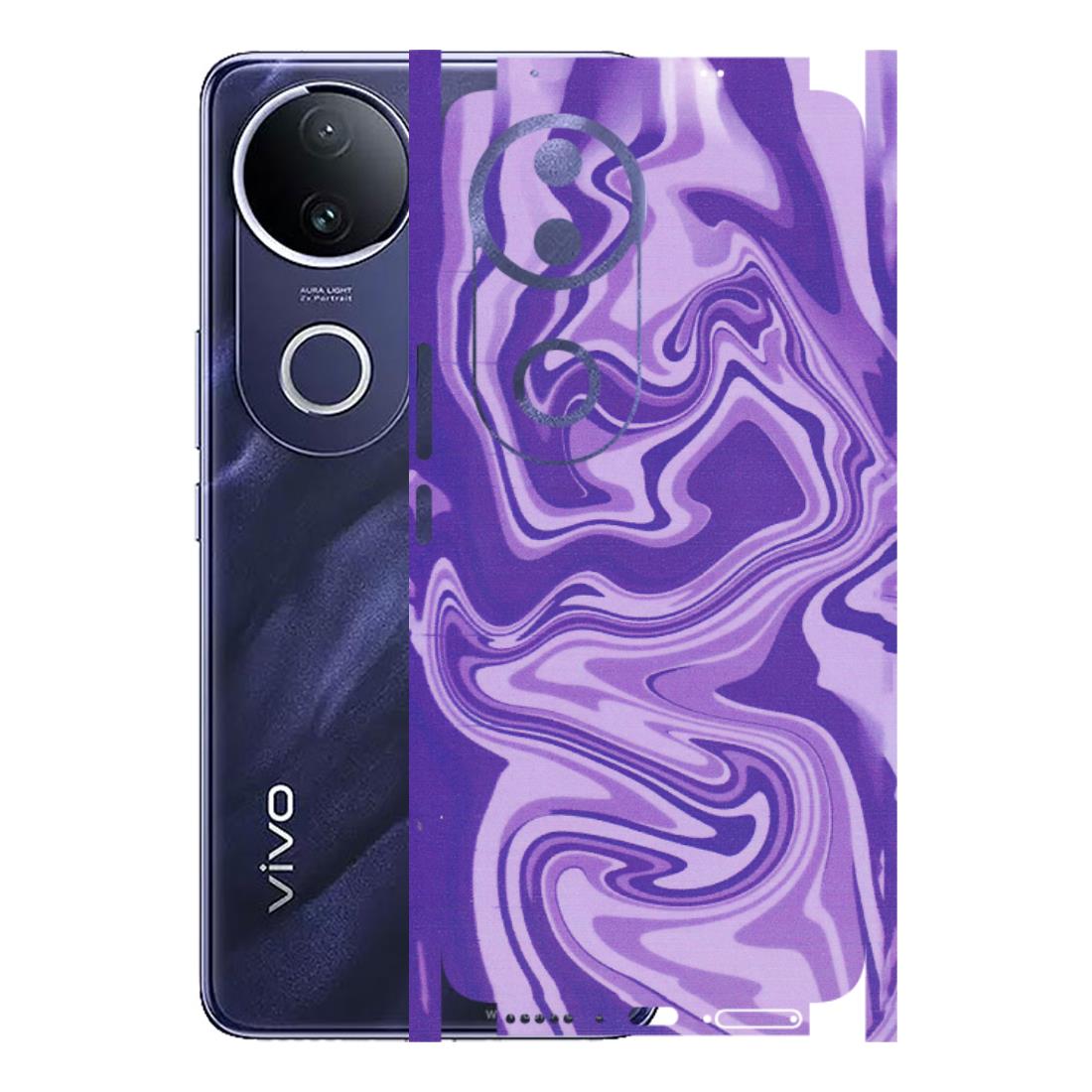 VIVO Z/V/X/T/U/S Series Phone Skins (All Models) - Hazy Purple Nights - Matte Finish (M-14) Vivo T4R 5G