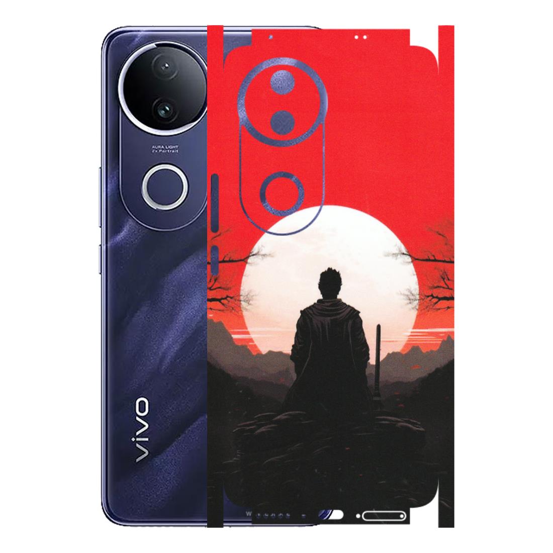 VIVO Z/V/X/T/U/S Series Phone Skins (All Models) - Samurai Anime - Matte Finish (M-141) Vivo T4R 5G