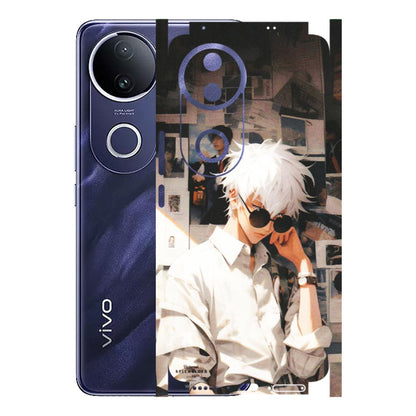 VIVO Z/V/X/T/U/S Series Phone Skins (All Models) - Gojo Satoru Jujustu Kaisen Anime - Matte Finish (M-156) Vivo T4R 5G