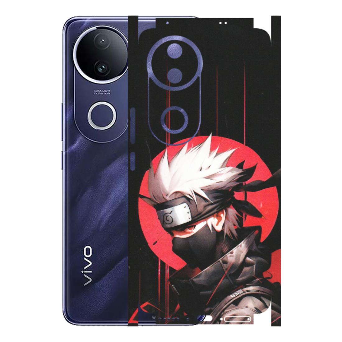 VIVO Z/V/X/T/U/S Series Phone Skins (All Models) - Naruto Anime Blood - Matte Finish (M-170) Vivo T4R 5G