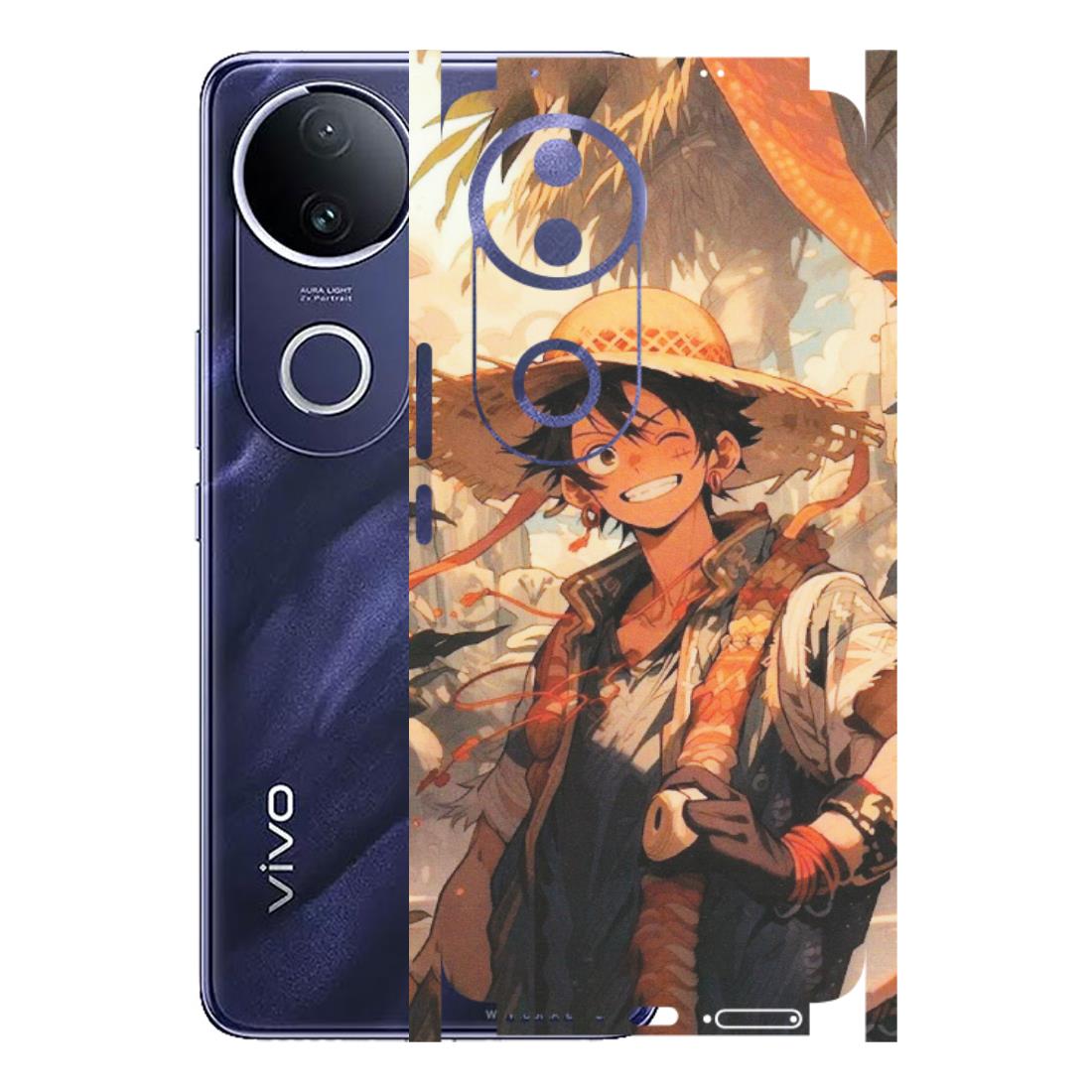 VIVO Z/V/X/T/U/S Series Phone Skins (All Models) - Anime Character Smile - Matte Finish (M-33) Vivo T4R 5G