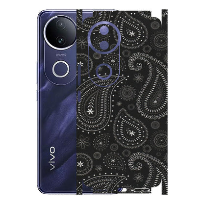 VIVO Z/V/X/T/U/S Series Phone Skins (All Models) - Black Sober Kerry - Matte Finish (M-37) Vivo T4R 5G