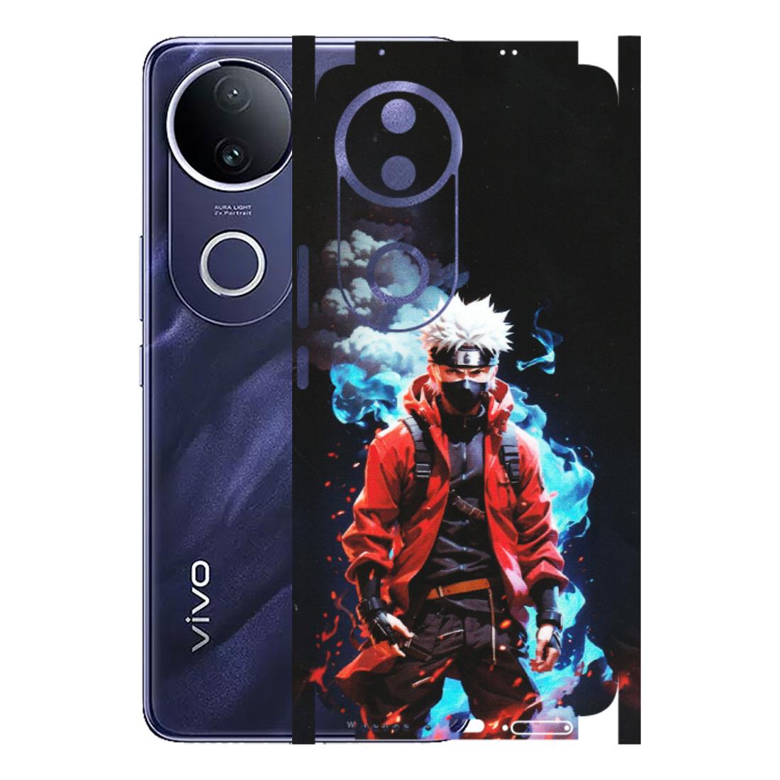 VIVO Z/V/X/T/U/S Series Phone Skins (All Models) - Kakashi Hatake Naruto - Matte Finish (M-60) Vivo T4R 5G