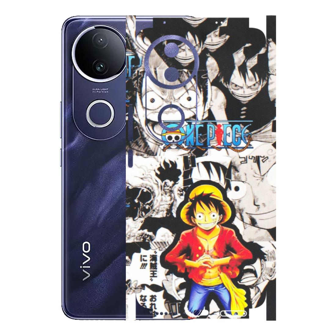 VIVO Z/V/X/T/U/S Series Phone Skins (All Models) - One Piece B&W - Matte Finish (M-63) Vivo T4R 5G