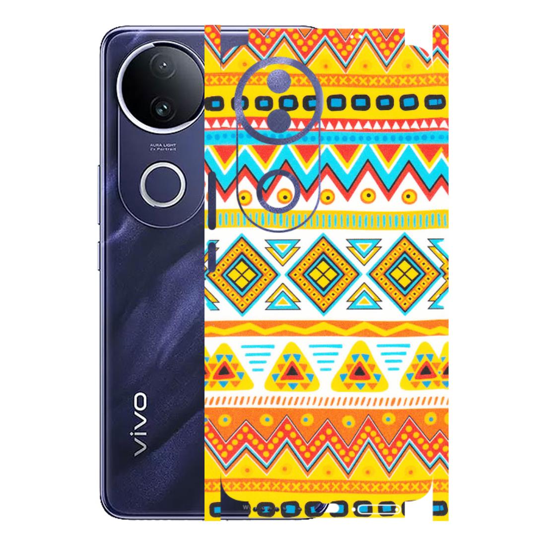 VIVO Z/V/X/T/U/S Series Phone Skins (All Models) - Mexican Abstract - Matte Finish (M-71) Vivo T4R 5G