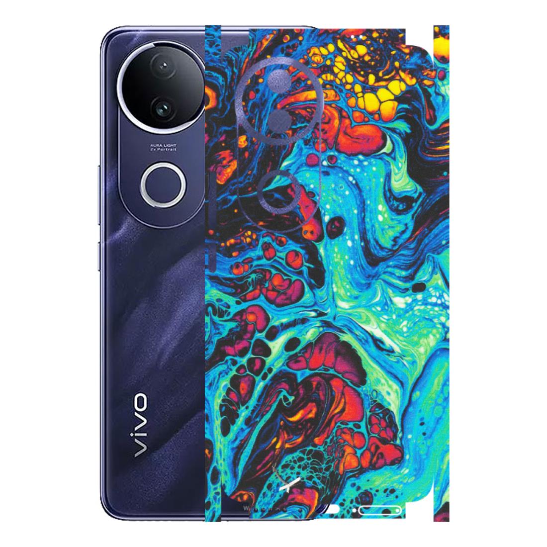 VIVO Z/V/X/T/U/S Series Phone Skins (All Models) - Majestic Galactic Marbel - Matte Finish (M-85) Vivo T4R 5G