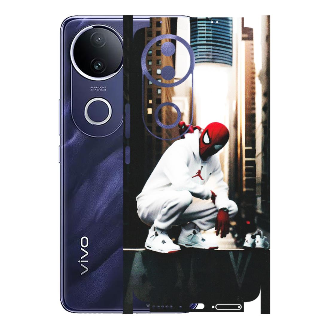 VIVO Z/V/X/T/U/S Series Phone Skins (All Models) - Sportsman Spider Man - Matte Finish (M-94) Vivo T4R 5G