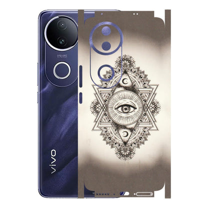 VIVO Z/V/X/T/U/S Series Phone Skins (All Models) - Illuminati Great Eye - Transparent Finish (T-14) Vivo T4R 5G