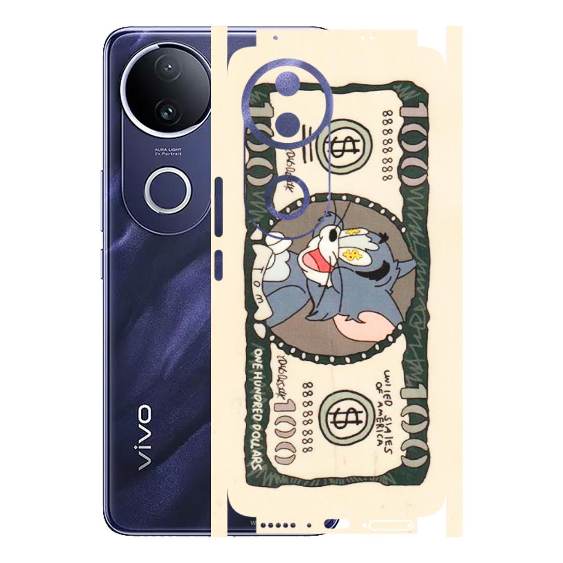 VIVO Z/V/X/T/U/S Series Phone Skins (All Models) - One Hundred Dollar Tom - Transparent Finish (T-16) Vivo T4R 5G