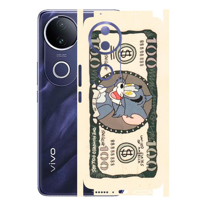VIVO Z/V/X/T/U/S Series Phone Skins (All Models) - One Hundred Dollar Tom - Transparent Finish (T-16) Vivo T4R 5G