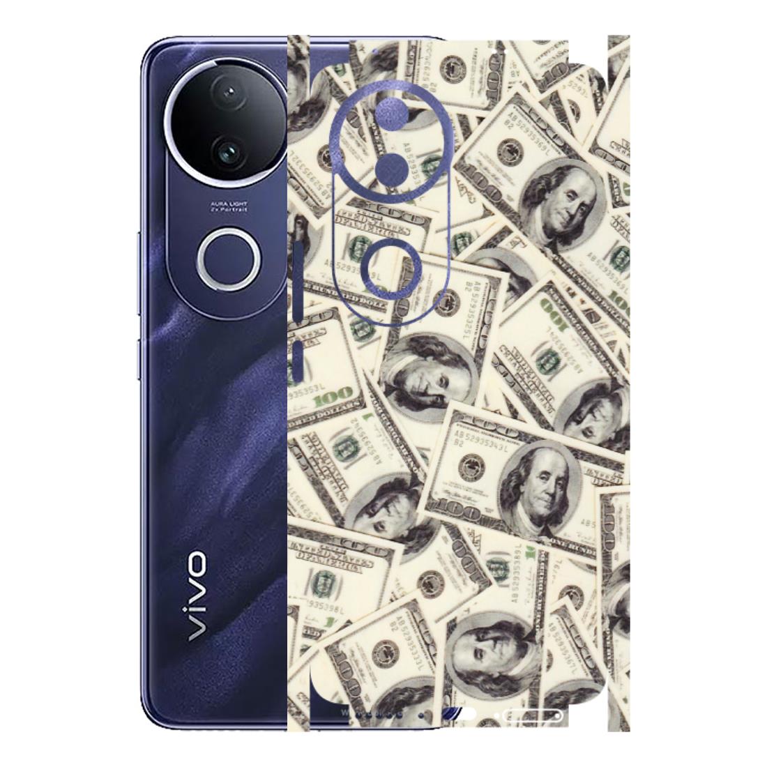 VIVO Z/V/X/T/U/S Series Phone Skins (All Models) - Dollar Lover - Transparent Finish (T-17) Vivo T4R 5G