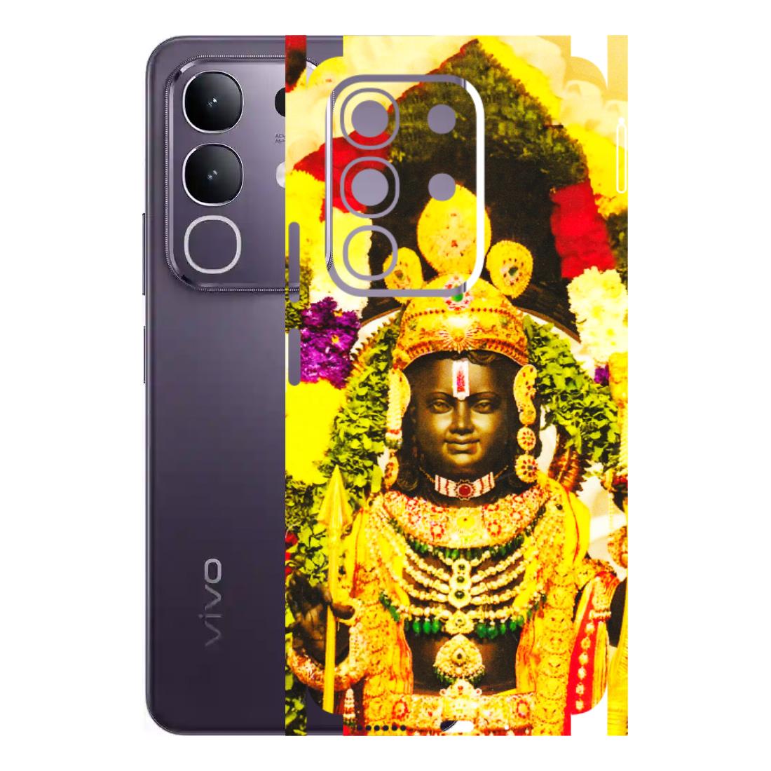VIVO Z/V/X/T/U/S Series Phone Skins (All Models) - Ram Lalla Ayodhya - 3D Embossed Finish (L-103) Vivo T4X 5G