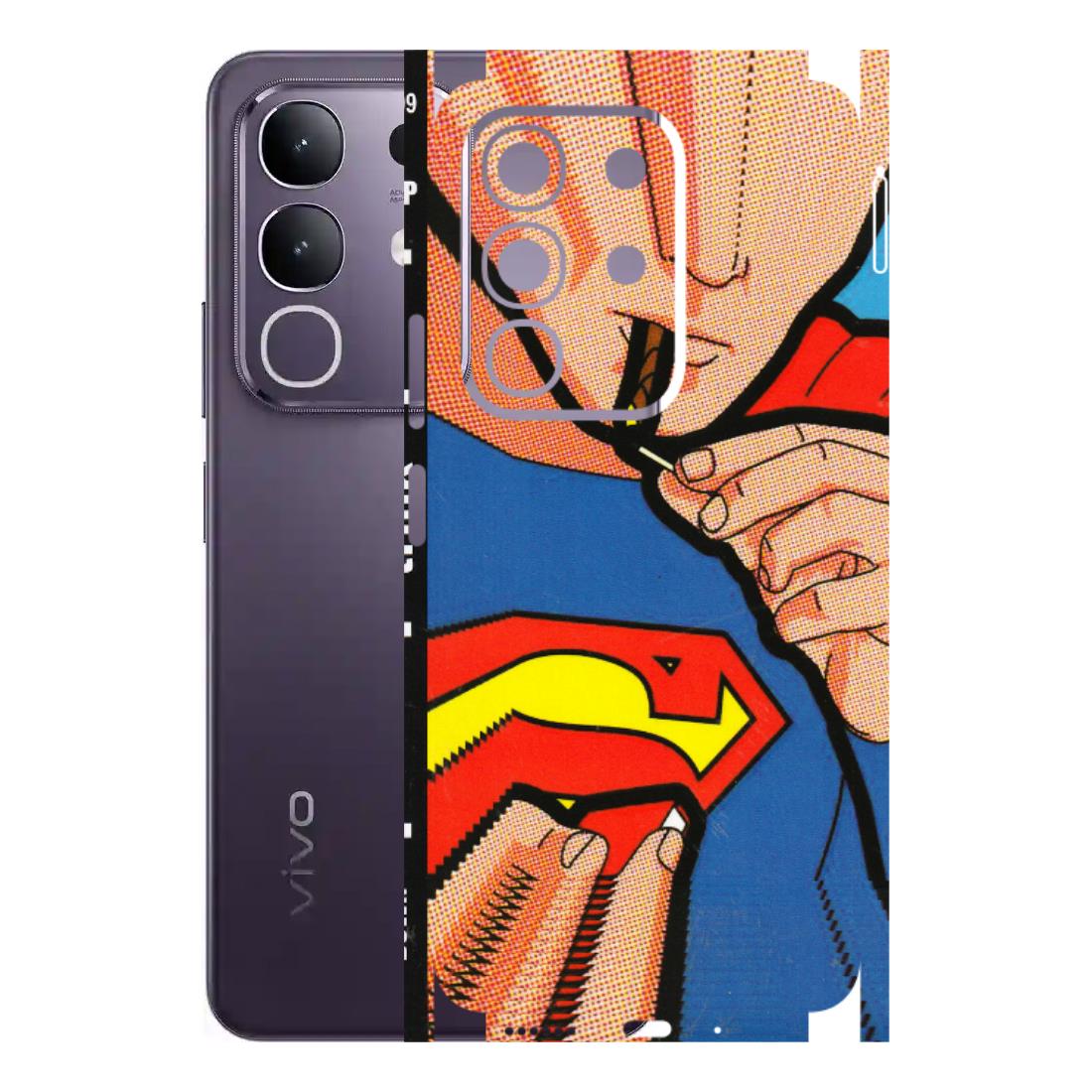 VIVO Z/V/X/T/U/S Series Phone Skins (All Models) - Superman Sutta - 3D Embossed Finish (L-130) Vivo T4X 5G