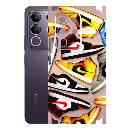 VIVO Z/V/X/T/U/S Series Phone Skins (All Models) - Sneaker Lover - 3D Embossed Finish (L-135) Vivo T4X 5G