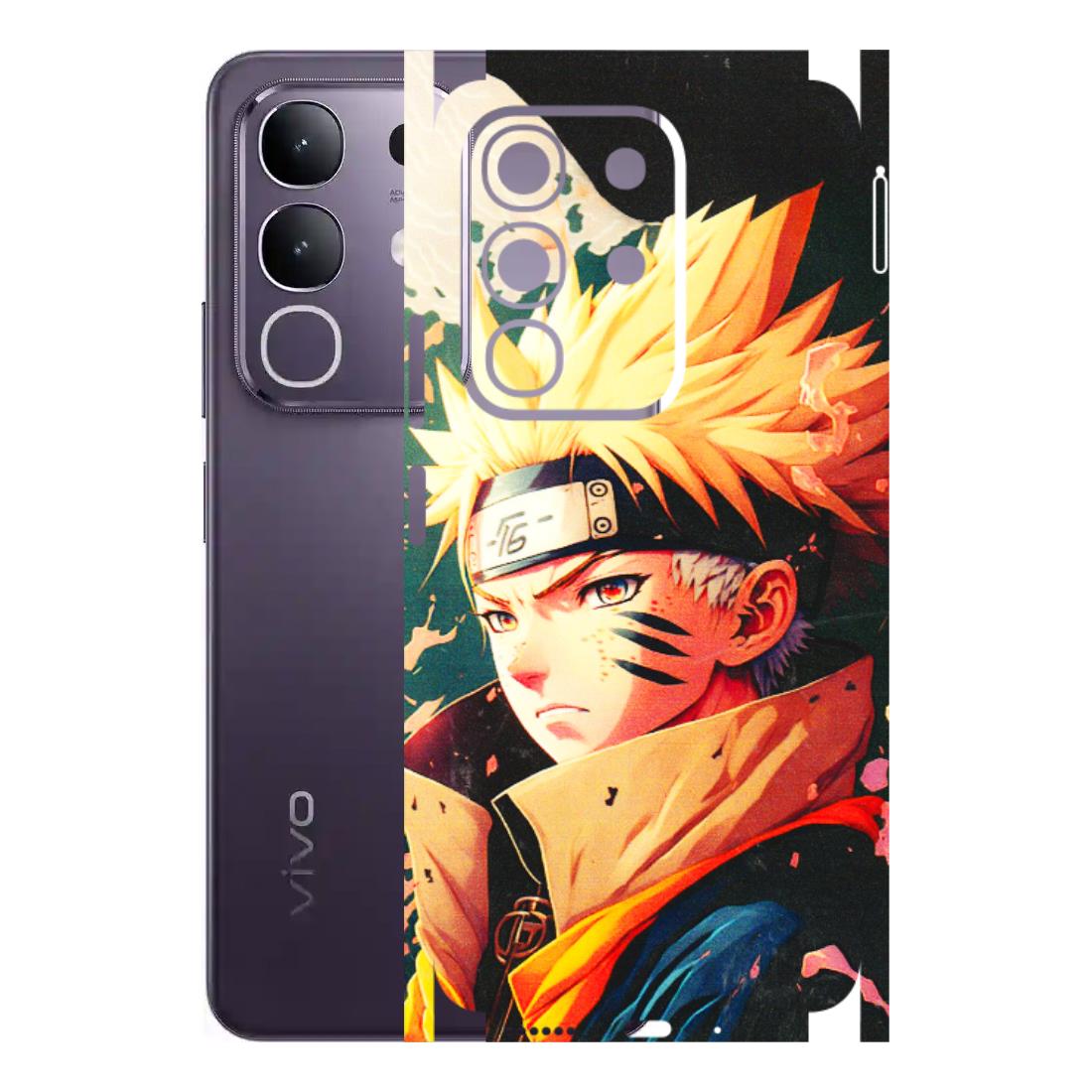 VIVO Z/V/X/T/U/S Series Phone Skins (All Models) - New Naruto - 3D Embossed Finish (L-148) Vivo T4X 5G