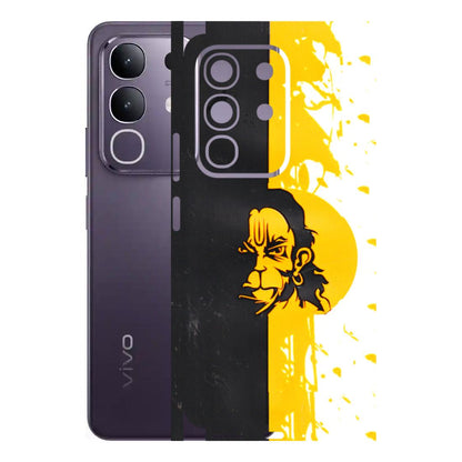 VIVO Z/V/X/T/U/S Series Phone Skins (All Models) - Bajrangbali - 3D Embossed Finish (L-151) Vivo T4X 5G