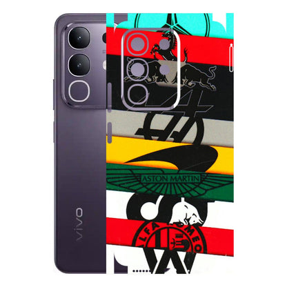 VIVO Z/V/X/T/U/S Series Phone Skins (All Models) - Multi Designer Brands - 3D Embossed Finish (L-187) Vivo T4X 5G