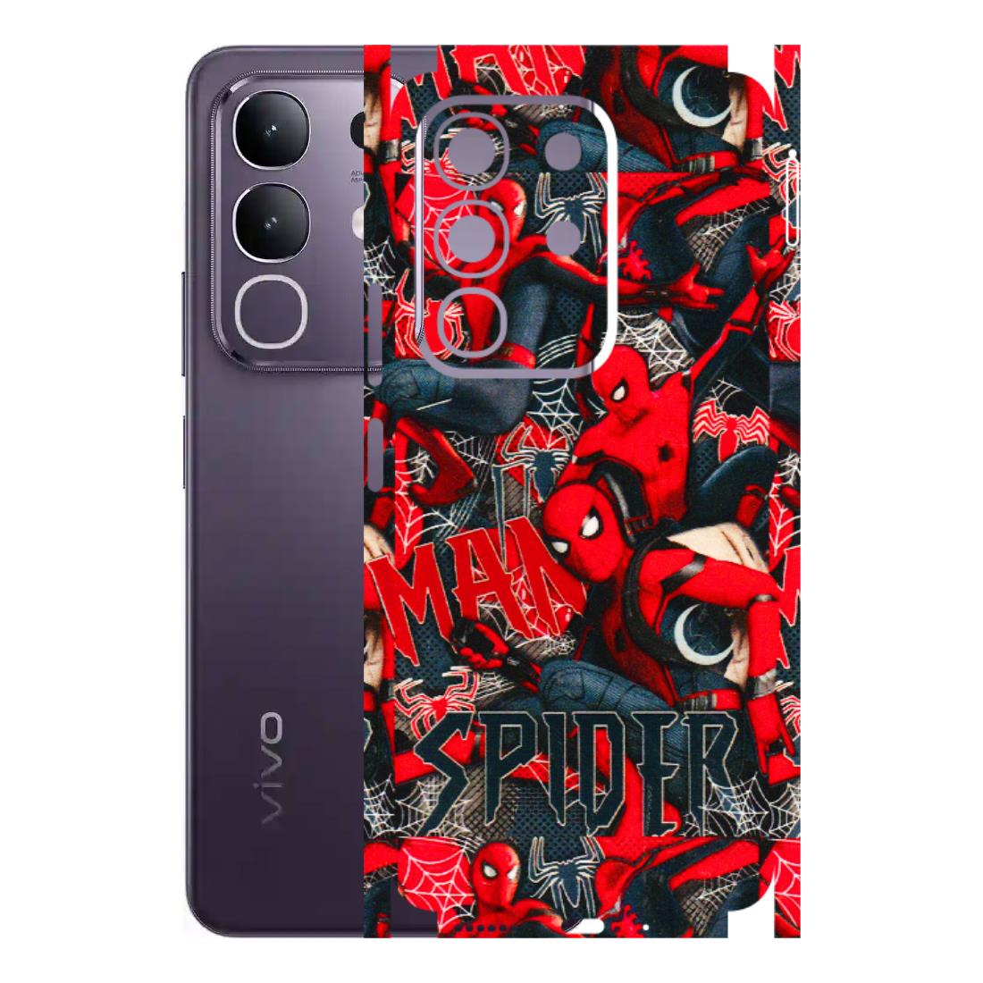 VIVO Z/V/X/T/U/S Series Phone Skins (All Models) - SpiderMan Cool - 3D Embossed Finish (L-188) Vivo T4X 5G