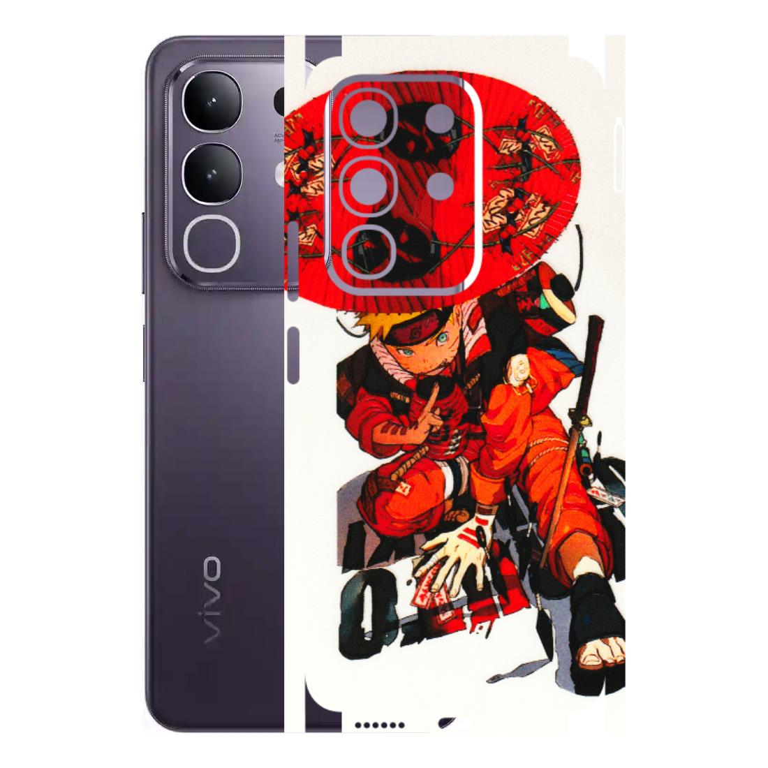 VIVO Z/V/X/T/U/S Series Phone Skins (All Models) - Naruto - 3D Embossed Finish (L-208) Vivo T4X 5G