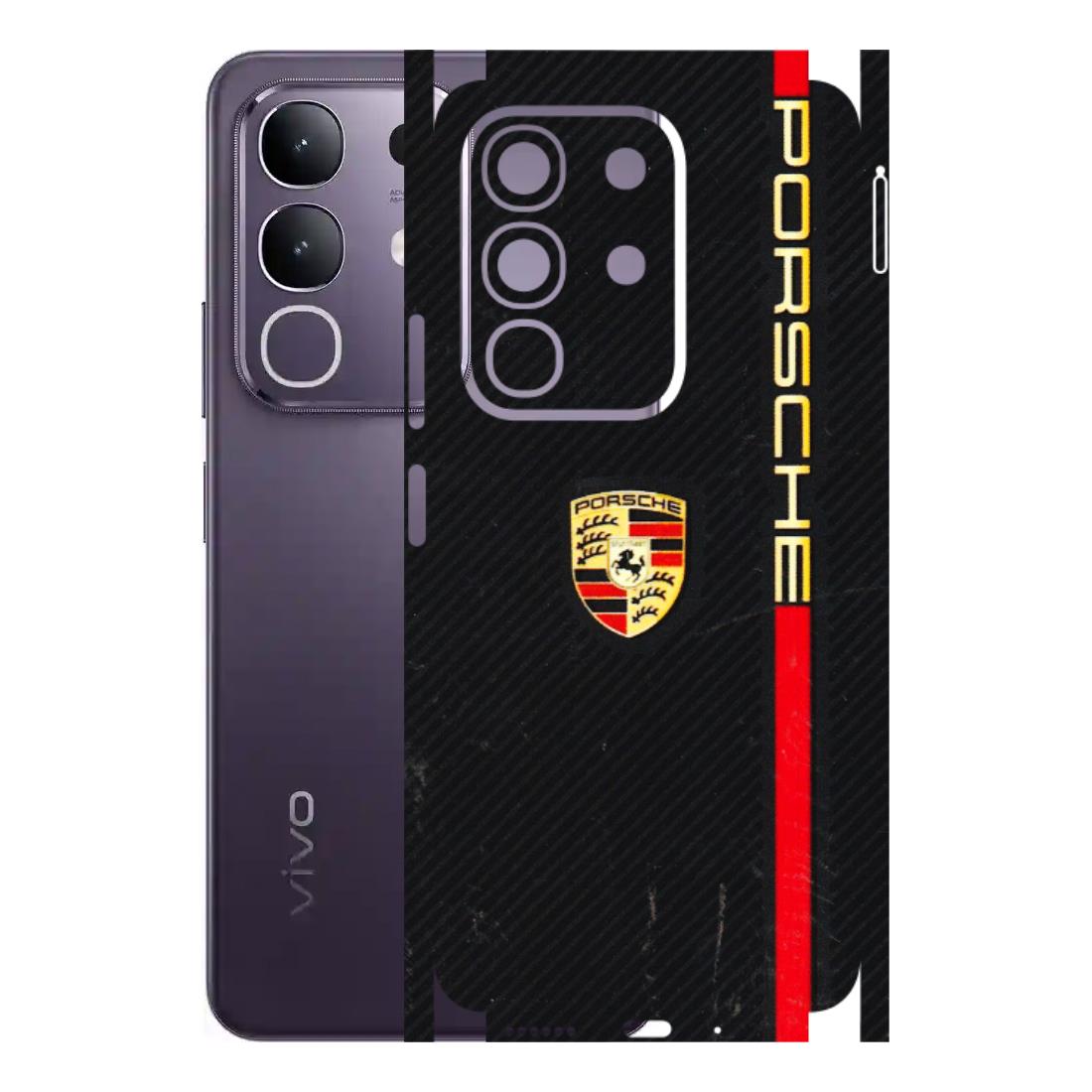 VIVO Z/V/X/T/U/S Series Phone Skins (All Models) - Premium Porsche - 3D Embossed Finish (L-225) Vivo T4X 5G