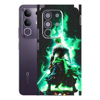 VIVO Z/V/X/T/U/S Series Phone Skins (All Models) - Zoro Sword - 3D Embossed Finish (L-241) Vivo T4X 5G
