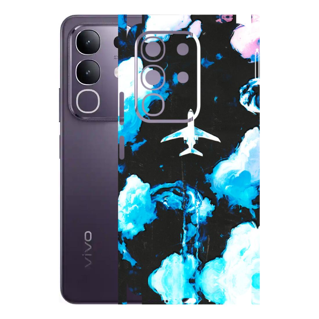 VIVO Z/V/X/T/U/S Series Phone Skins (All Models) - Travel In Airline - 3D Embossed Finish (L-264) Vivo T4X 5G